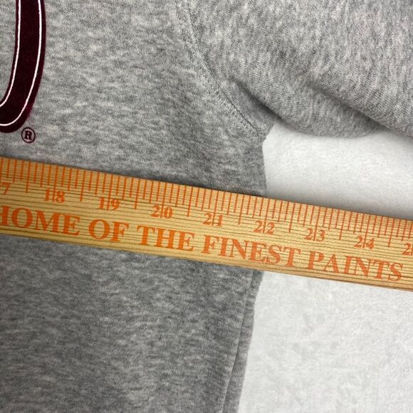 H&M Harvard University Hoodie Sweater Womens Large Gray Long Sleeve Pullover - Picture 4 of 8